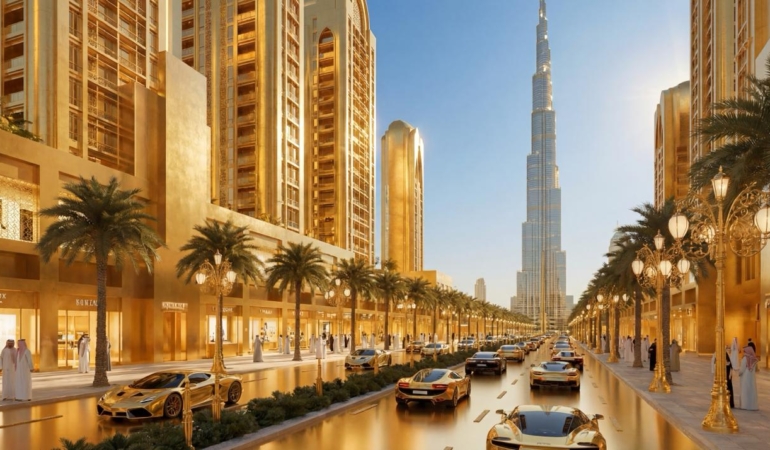 Dubai’ye “Altın Sokak” Geliyor: Deira Bölgesi Yeni Bir Çekim Merkezi Olacak