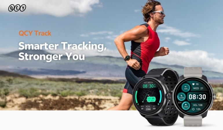 QCY, Yeni Profesyonel Spor Akıllı Saati Track S10’u Tanıttı