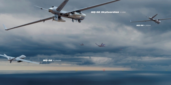 GA-ASI’den MQ-9B’lere Menzil Dışı Füze Gücü: Stratejik Hamle Açıklanıyor!