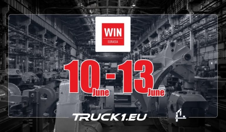 WIN EURASIA 2026, Dijital Ticaret Platformu Truck1 ile İş Birliği Yapıyor
