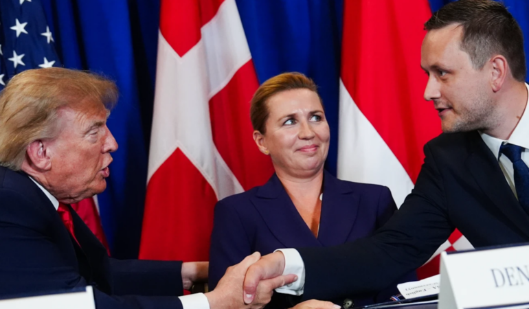ABD Başkanı Trump Grönland’daki Askeri Varlığı Artıran Yeni Anlaşmayı İmzaladı