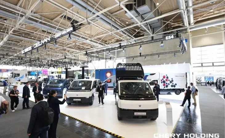 Chery Commercial Vehicle Yeni Nesil Elektrikli Ticari Araçlarını Hannover Fuarında Sergiledi
