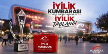 MarmaraPark AVM’nin İyilik Kumbarası Projesine Uluslararası Stevie Ödülü