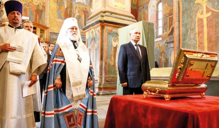 Rusya Ukrayna Cephesindeki Askerlerine 14 Yüzyıldan Kalan Prens Kalıntılarını Gönderdi