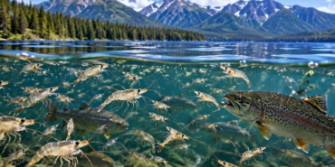 Montana Flathead Gölü'nde Balıkları Beslemek İçin Salınan Karidesler Besin Ağını Değiştirdi