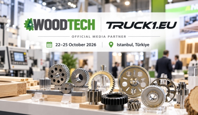 WoodTech 2026 Fuarının Resmi Medya Ortaklığını Uluslararası Ticaret Platformu Truck1 Üstlendi